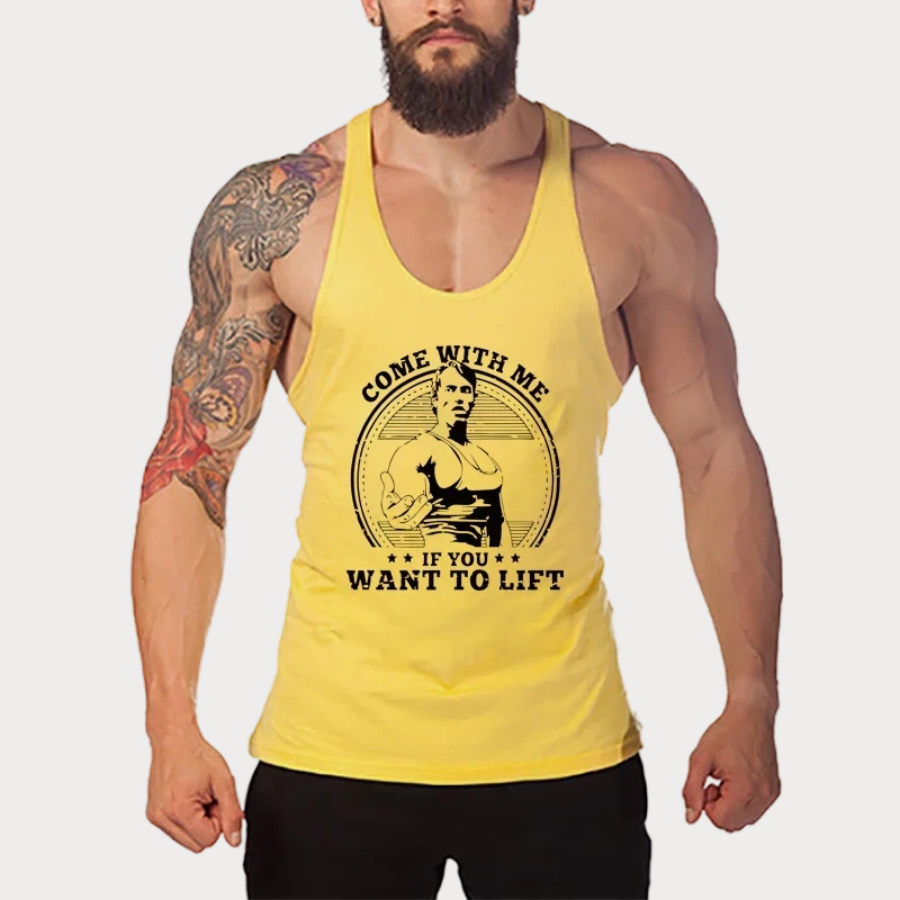 Arnold bodybuilding tank top