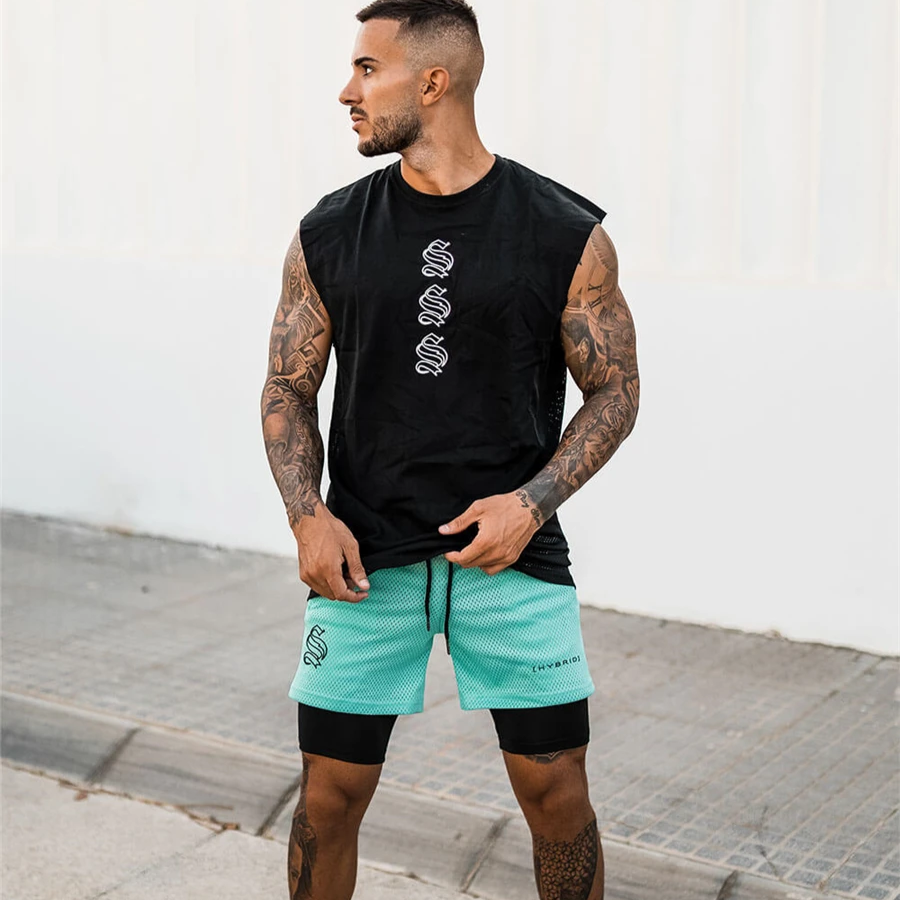 2-in-1 layer Sports Shorts