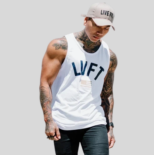 Oversize Gym Men's Live Fit Tank Top