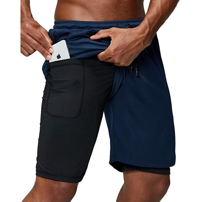 Men's 2-in-1 Running Shorts