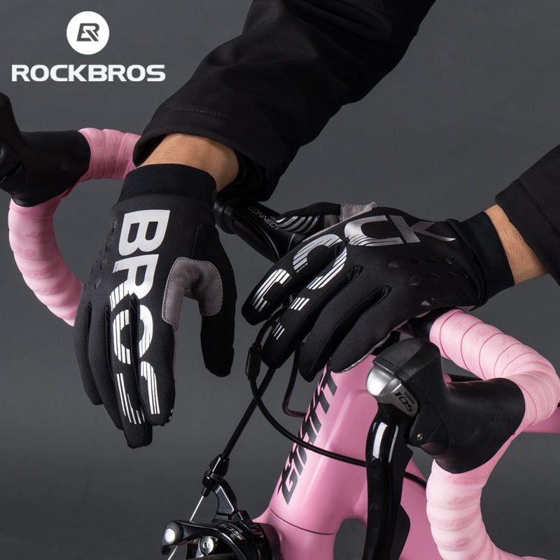 Rockbros Unisex Gloves – Touchscreen, Windproof Warmth