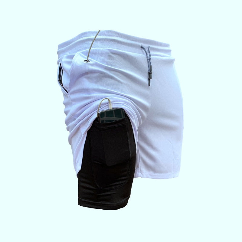 Men's 2-in-1 Running Shorts