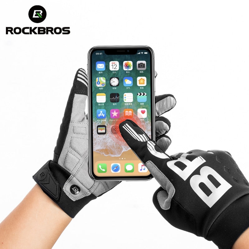 Rockbros Unisex Gloves – Touchscreen, Windproof Warmth