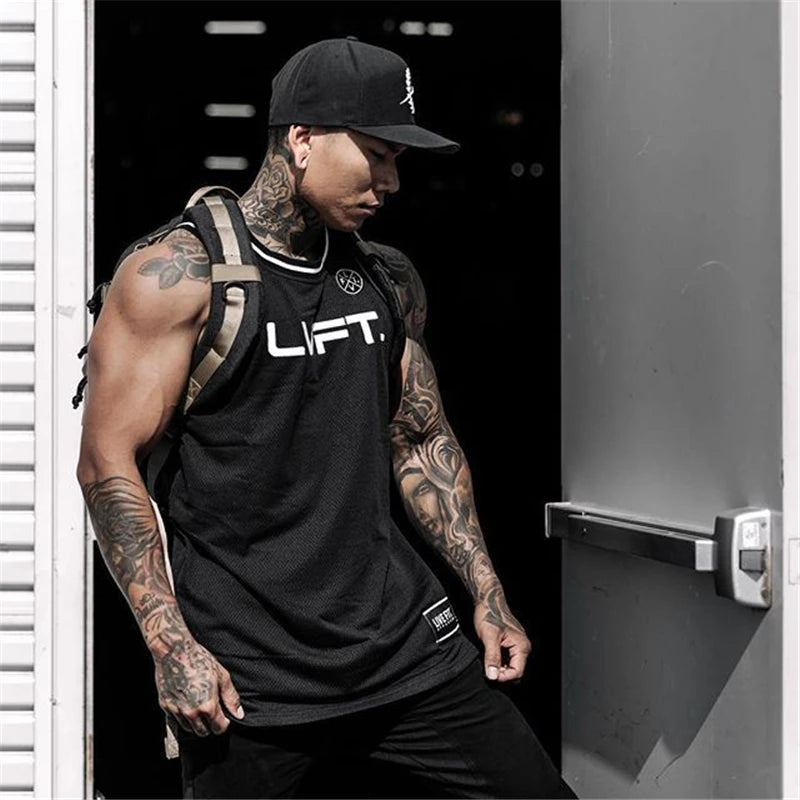 Live Fit Oversize Gym Tank Top Premium