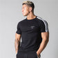 LYFT Cotton Training T-Shirt With Stripes