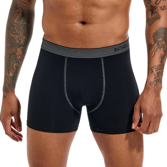 Men's cotton boxer briefs for training 5PCS