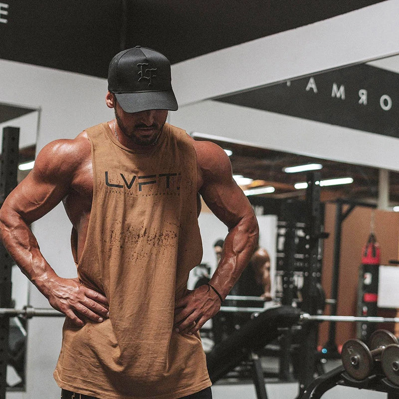 Men's Gym Oversize Live Fit Tank Top