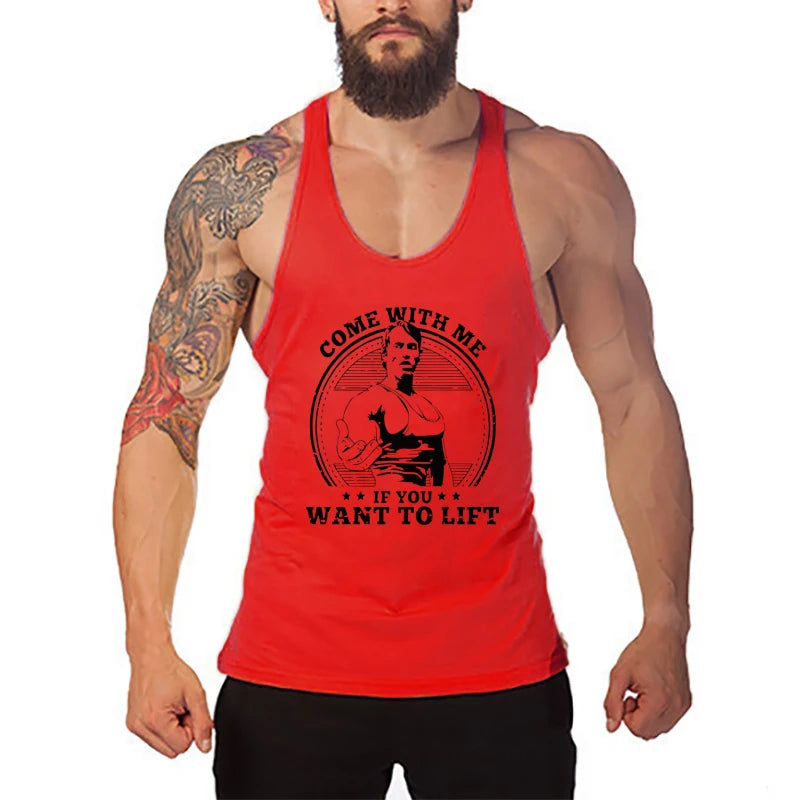 Arnold bodybuilding tank top