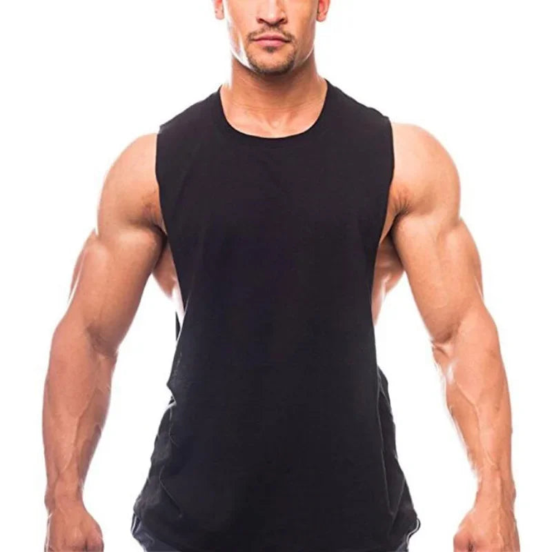 Training Tank Top With Side Openings Just Gym