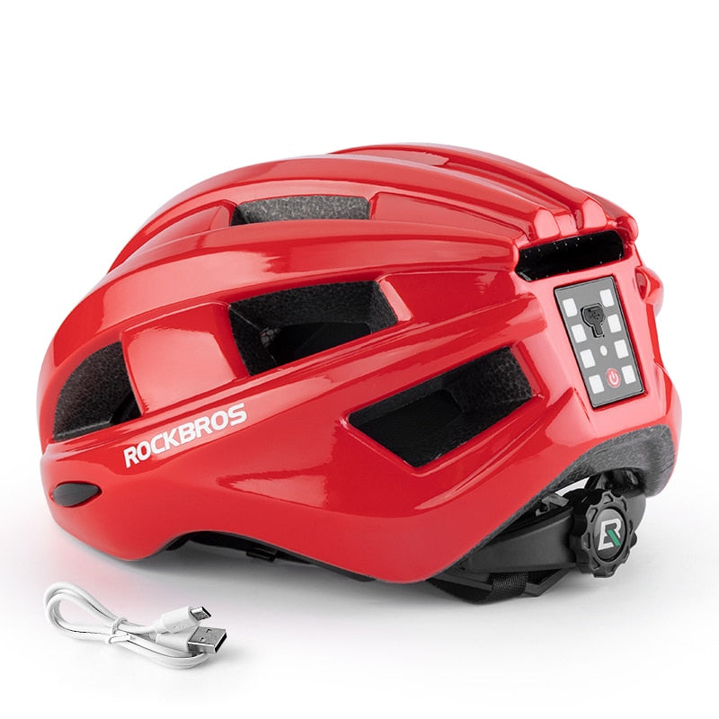 Rockbros Helmet With Taillight ZK-013