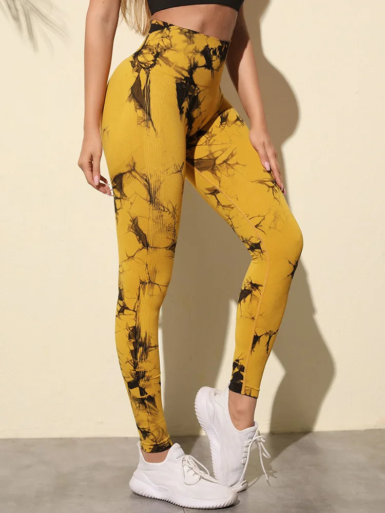 Tie Dye High Waist Leggings