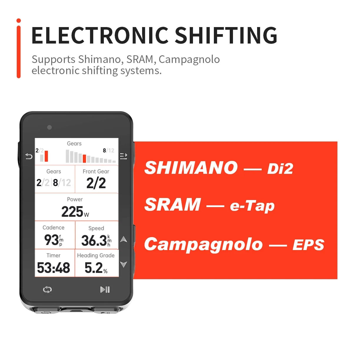 GPSPORT iGS630 GPS Cycling Computer