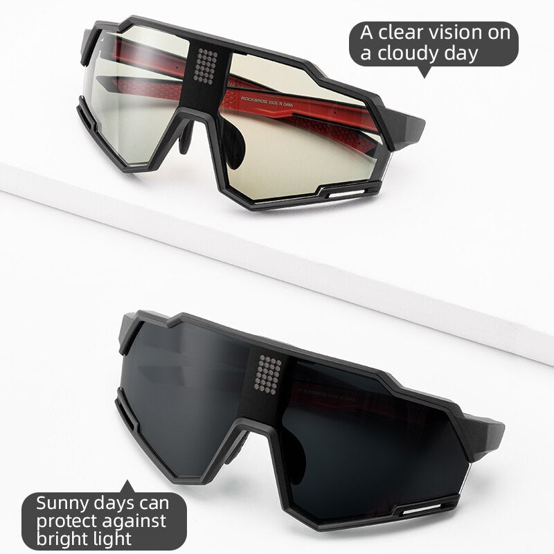 Rockbros Liquid Crystal Photochromic Glasses SP280