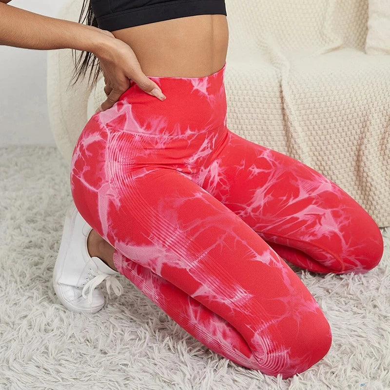 Tie Dye High Waist Leggings