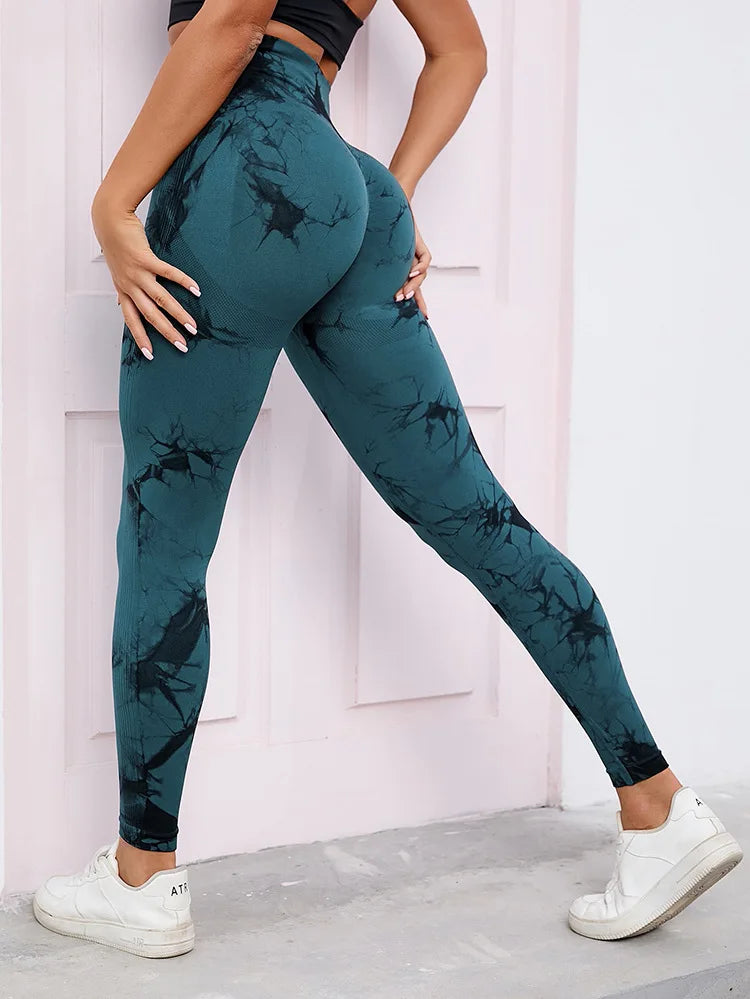 Tie Dye High Waist Leggings