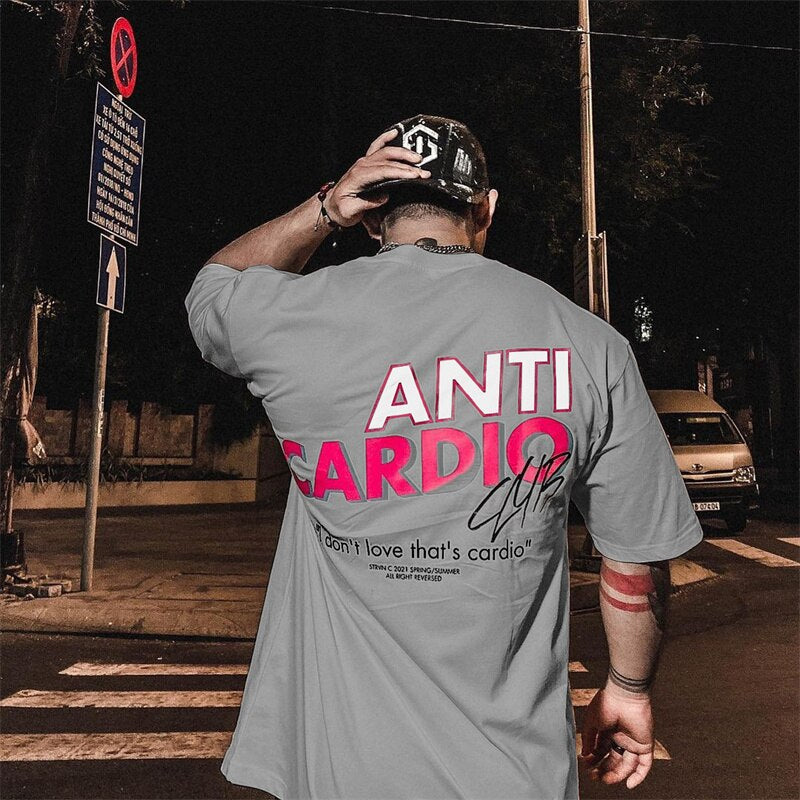 Anti Cardio Men Casual Oversized