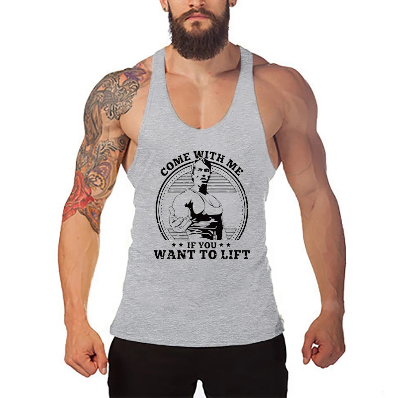 Arnold bodybuilding tank top