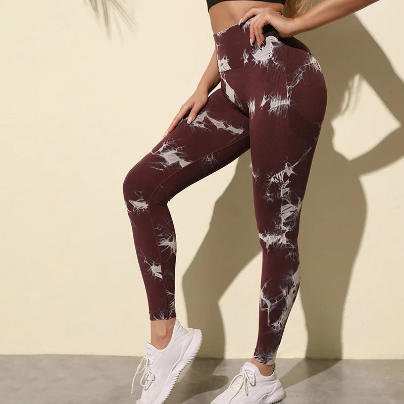 Tie Dye High Waist Leggings