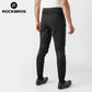 ROCKBROS Autumn Winter Cycling Pants Warm Fleece Windproof Thermal Bicycle Casual Pants Outdoor Sports Men Bike Fitness Trousers