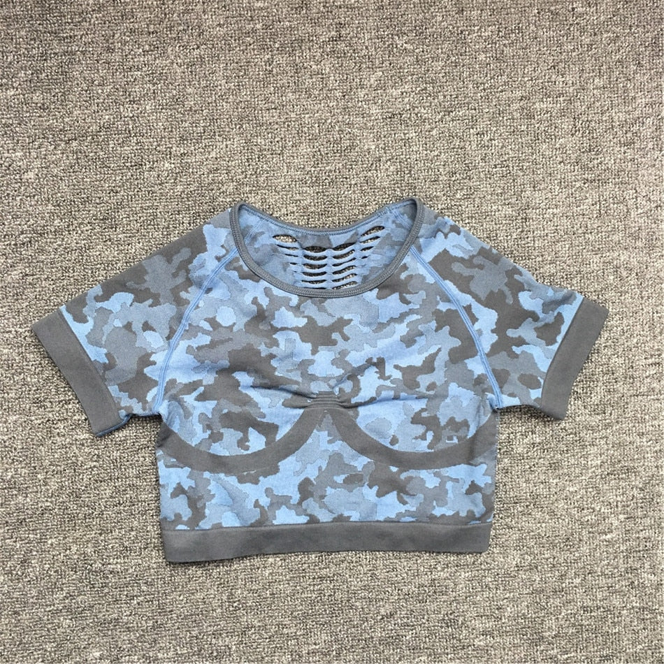 Camouflage Fitness Set