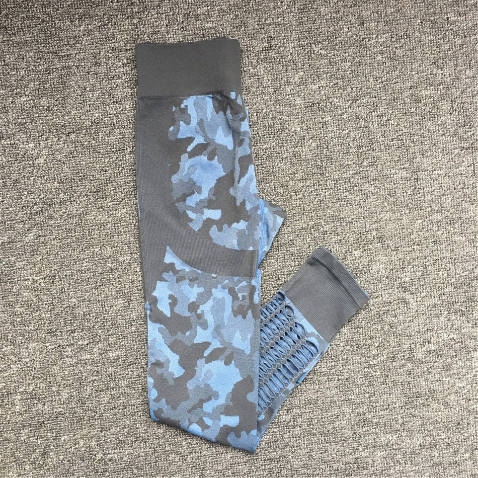 Camouflage Fitness Set